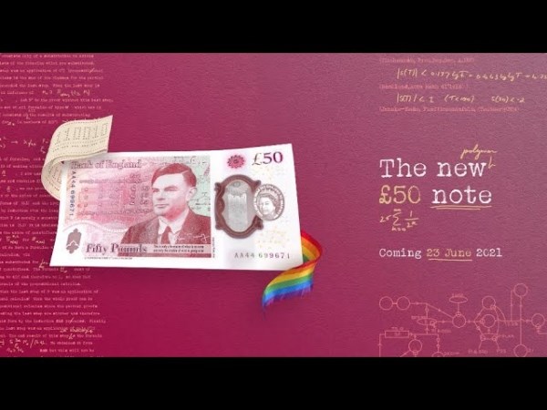 Банк Англии выпустил самую защищенную банкноту – на ней изображен Алан Тьюринг