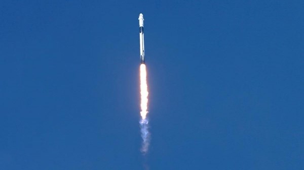 SpaceX осуществила запуск ракеты-носителя со спутниками Starlink