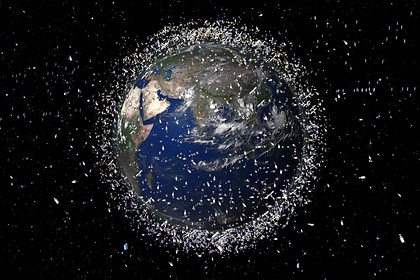 Специалист оценил объемы космического мусора и его опасность для землян