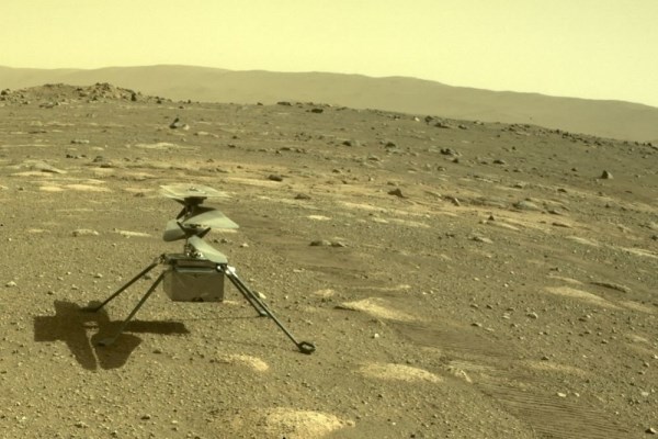 Вертолет Ingenuity впервые перелетел на новое место на Марсе