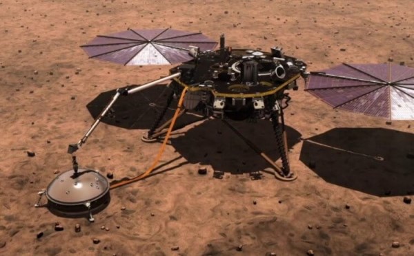 Аппарат InSight для изучения Марса рискует завершить свою миссию. Ему не хватает энергии