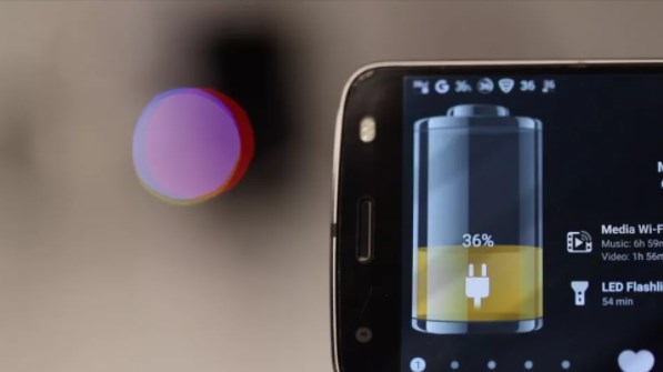 Motorola изобрела технологию воздушной зарядки смартфонов