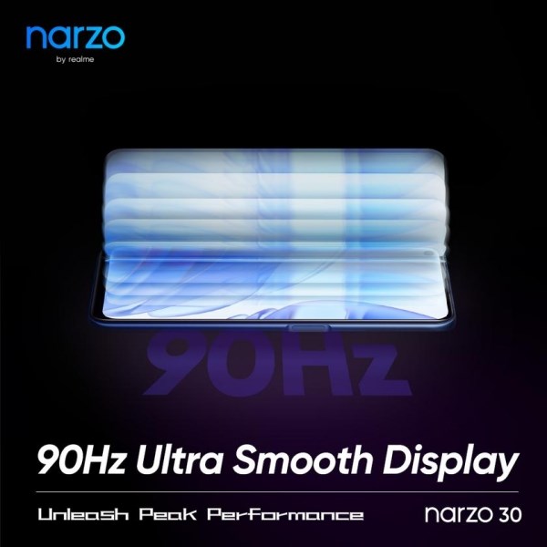 <br />
						Подтверждено: Realme Narzo 30 получит IPS-экран с поддержкой частоты обновления картинки 90 Гц<br />
					