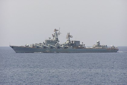 Ракетный крейсер «Москва» проведет стрельбы в Черном море